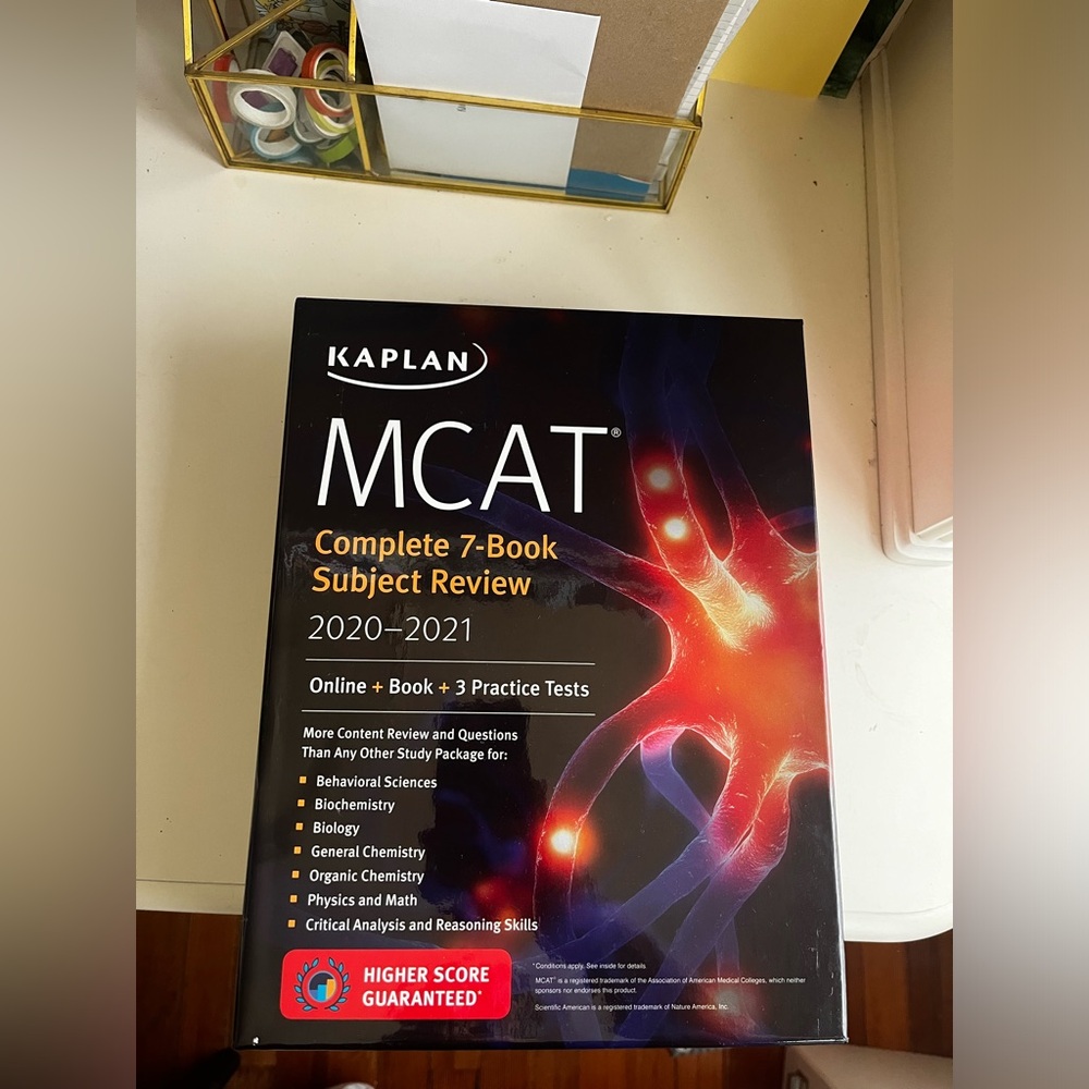Kaplan MCAT Books